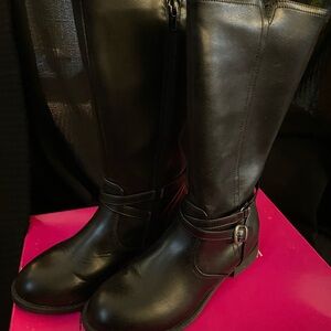 Kelly & Katie Black Kids Boots